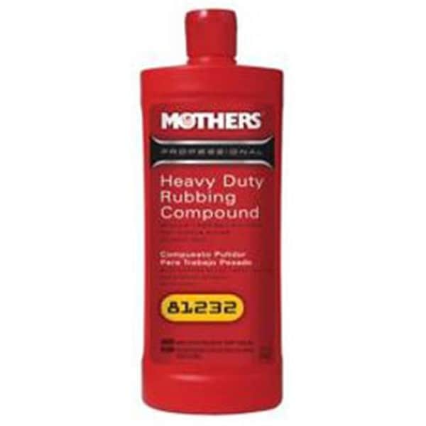 Mothers Wax & Polish Mothers Wax and Polish 81232 Heavy Duty Rubbing Compound Sand Scratches MTR-81232 - main
